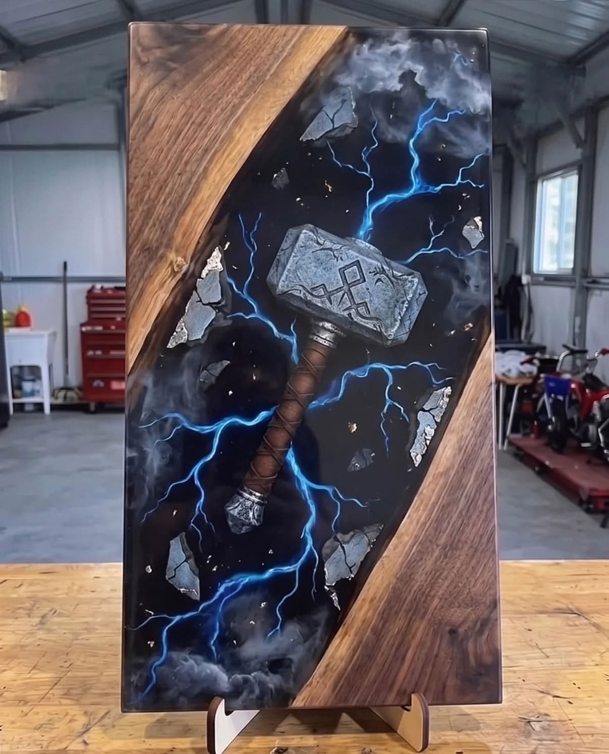 Jason's Marvel Cutting Board