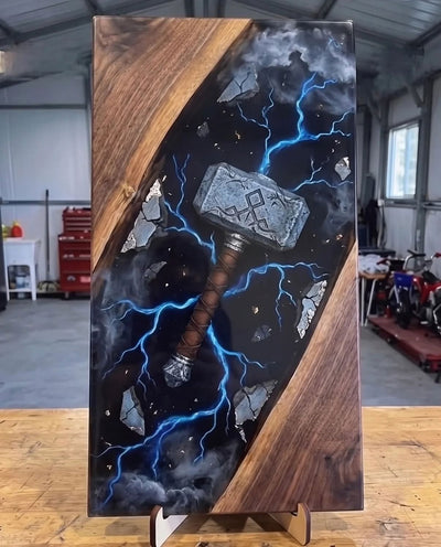 Jason's Marvel Cutting Board