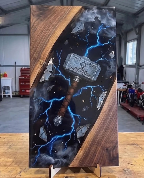 Jason's Marvel Cutting Board