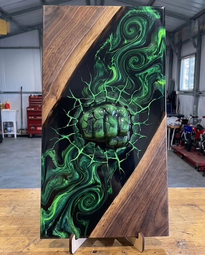 Jason's Marvel Cutting Board